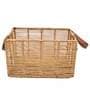 Weave Natural Brown Jute Magazine Organizer