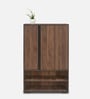 Webster 2 Door Shoe Cabinet In Wenge Finish