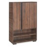 Webster 2 Door Shoe Cabinet In Wenge Finish