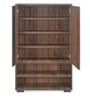 Webster 2 Door Shoe Cabinet In Wenge Finish