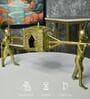 Wedding Palki Gold Brass Showpiece