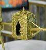 Wedding Palki Gold Brass Showpiece