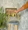 Wedding Palki Gold Brass Showpiece