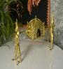 Wedding Palki Gold Brass Showpiece