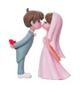 Wedding Romantic Couple Showpiece Valentine Gift