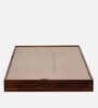 Wedohl Sheesham Wood Single Bed With Trundle In Honey Oak Finish