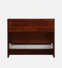 Wedohl Sheesham Wood Single Bed With Trundle In Honey Oak Finish