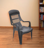 Weekender Plastic Chair in Black Colour