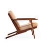 Wegner Fabric Armchair in Exotic Teak & Sunwashed Sand Colour