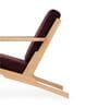 Wegner Fabric Armchair in Nordic Ash & Royal Mulberry Colour