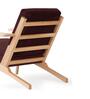 Wegner Fabric Armchair in Nordic Ash & Royal Mulberry Colour