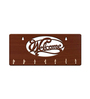 Welcome Brown Engineered Wood 7 Hooks Key Holder