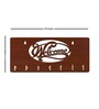 Welcome Brown Engineered Wood 7 Hooks Key Holder