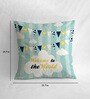 Canvas Cushion with Welcome Print