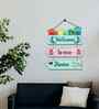 Welcome To Our Home Wooden Wall Hanging