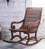 Wellesley Sheesham Wood Rocking Chair in Provincial Teak