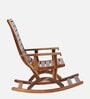 Wellesley Sheesham Wood Rocking Chair in Scratch Resistant Rustic Teak Finish