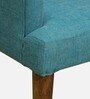 Welzow Fabric Arm Chair In Provincial Teak Finish