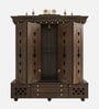 Wenge Divyasthal Teak Wooden Pooja Mandir With Door