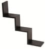 Wenge Engineered Wood Aaron Floating Wall Shelf