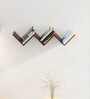 Wenge Engineered Wood Aaron Floating Wall Shelf