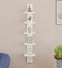 Wenge Engineered Wood Louis Floating Wall Shelf