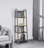 Westin Metal Book Shelf in Grey Finish