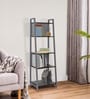 Westin Metal Book Shelf in Grey Finish