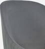 Weston Velvet Fabric Dining Chair in Grey and Blush Colour