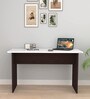 Weston Writing Table in Wenge & White Finish