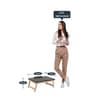 Westport Solid Wood Portable Table in Coffee Brown Finish