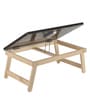 Westport Solid Wood Portable Table in Coffee Brown Finish