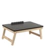 Westport Solid Wood Portable Table in Coffee Brown Finish