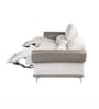 Drift Fabric 3 Seater Motorized Recliner Sofa in Beige Colour