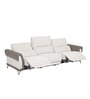 Drift Fabric 3 Seater Motorized Recliner Sofa in Beige Colour