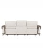 Drift Fabric 3 Seater Motorized Recliner Sofa in Beige Colour