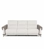 Drift Fabric 3 Seater Motorized Recliner Sofa in Beige Colour