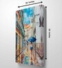 Wet Streets Bright Hues Canvas Painting