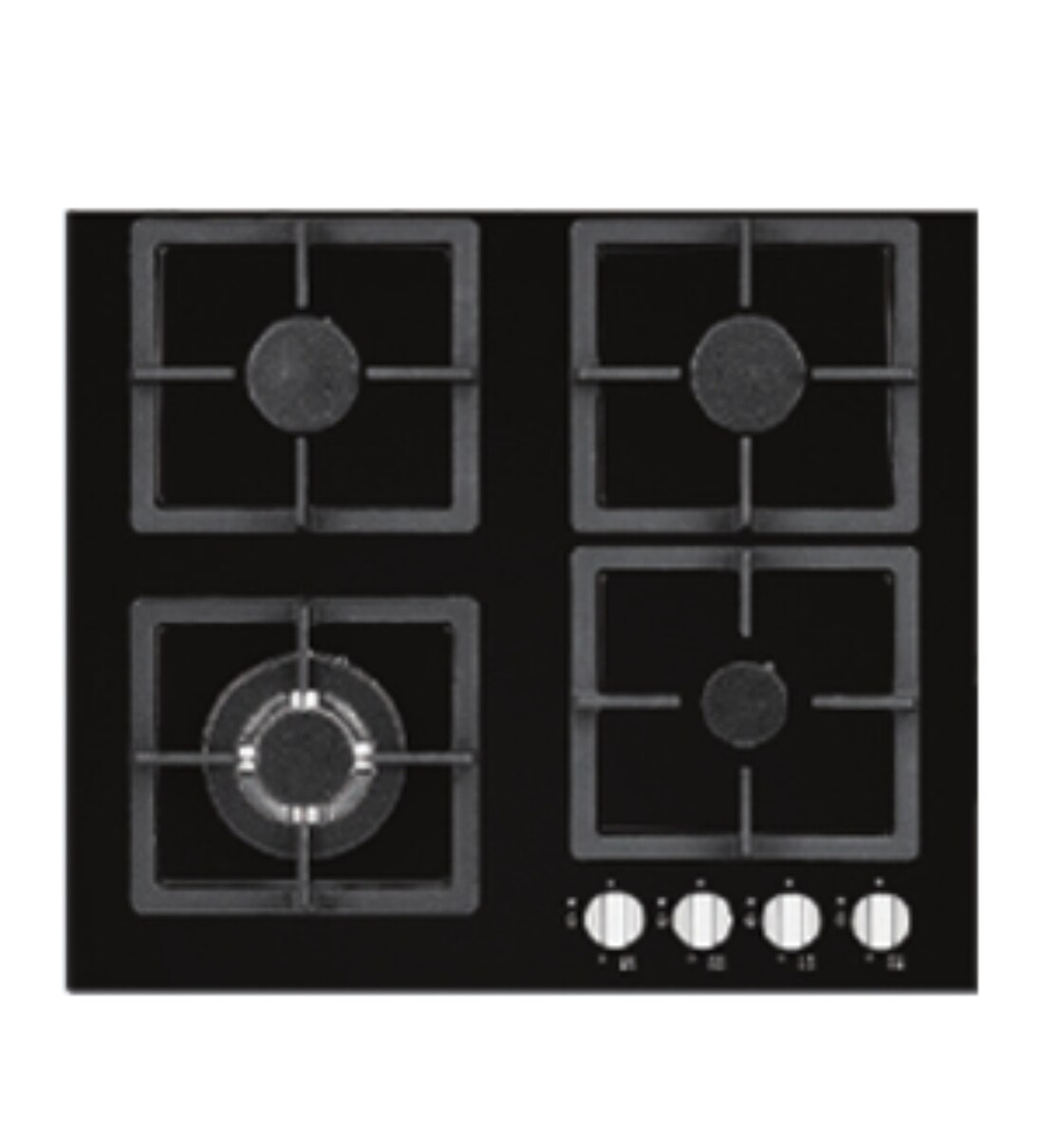 Buy Whirlpool Tempered Glass 4 Burner Hob (Model AKBG 640) Online Hobs Cooktops Kitchen