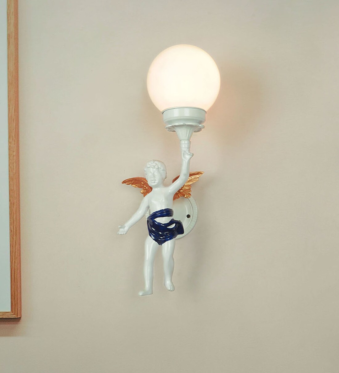 Buy Flinchum Metal Novelty Wall Light (White) at 20 OFF by Fos