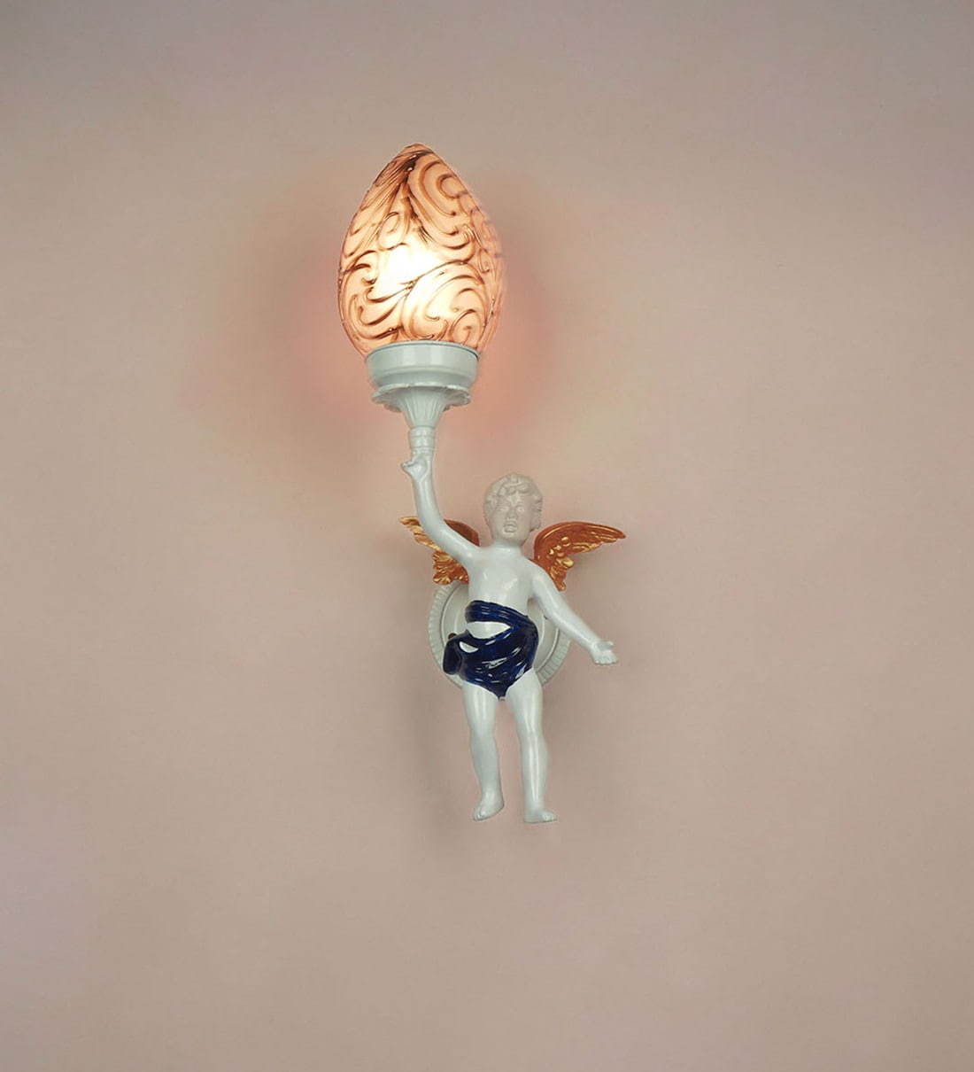 Buy white Aluminium Novelty Wall Light By Fos Lighting Online Novelty