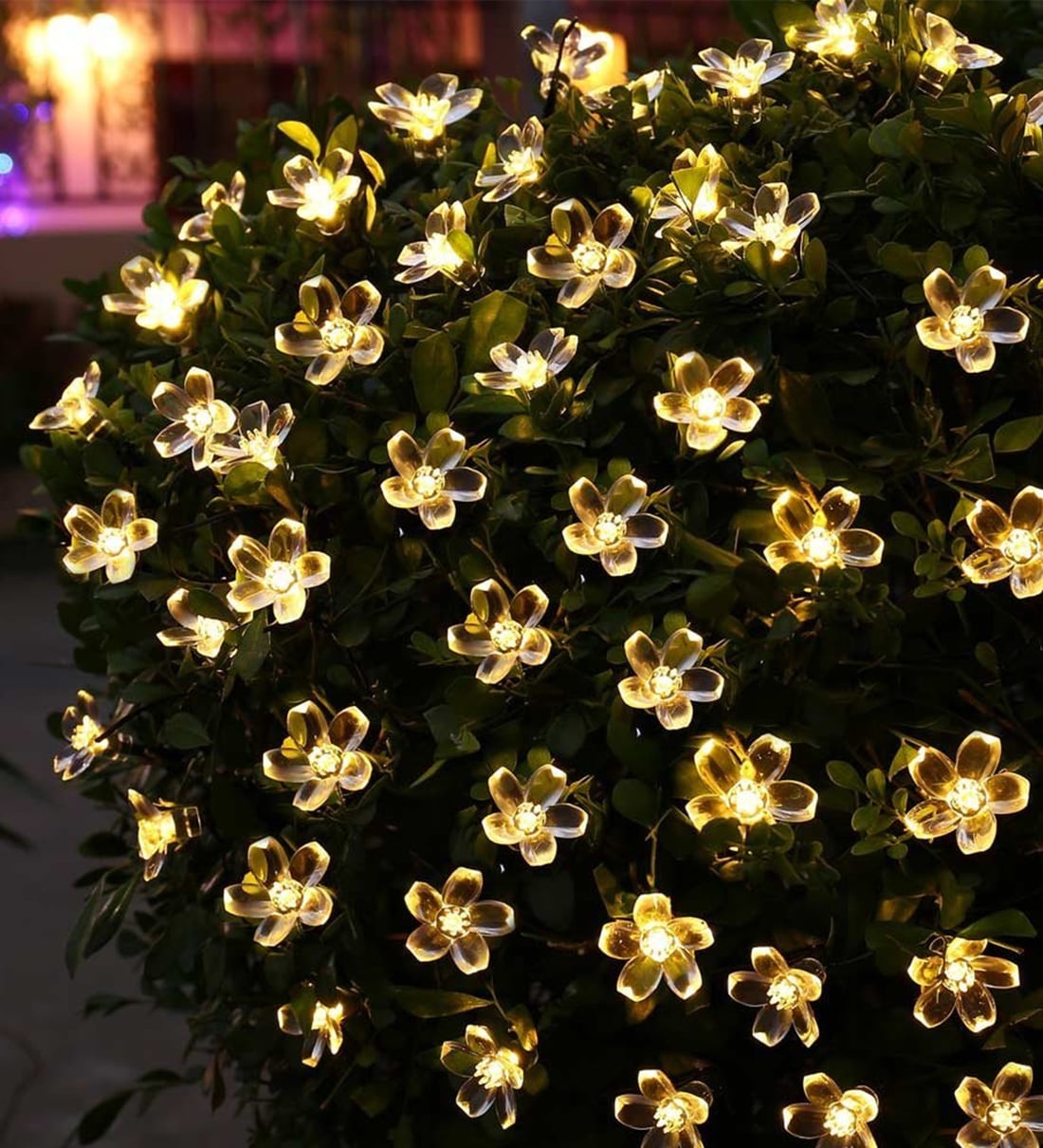 White and Yellow 3 Meter Battery Powered LED Christmas String Light