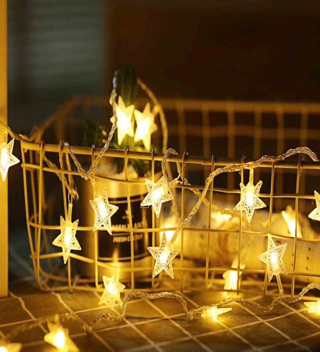 Buy White and Yellow 3 Meter Battery Powered LED Christmas String Light