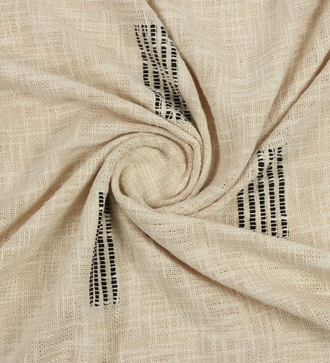Buy White Cotton 60 X 50 Inches Throw By Ambadi Online Sofa Throws