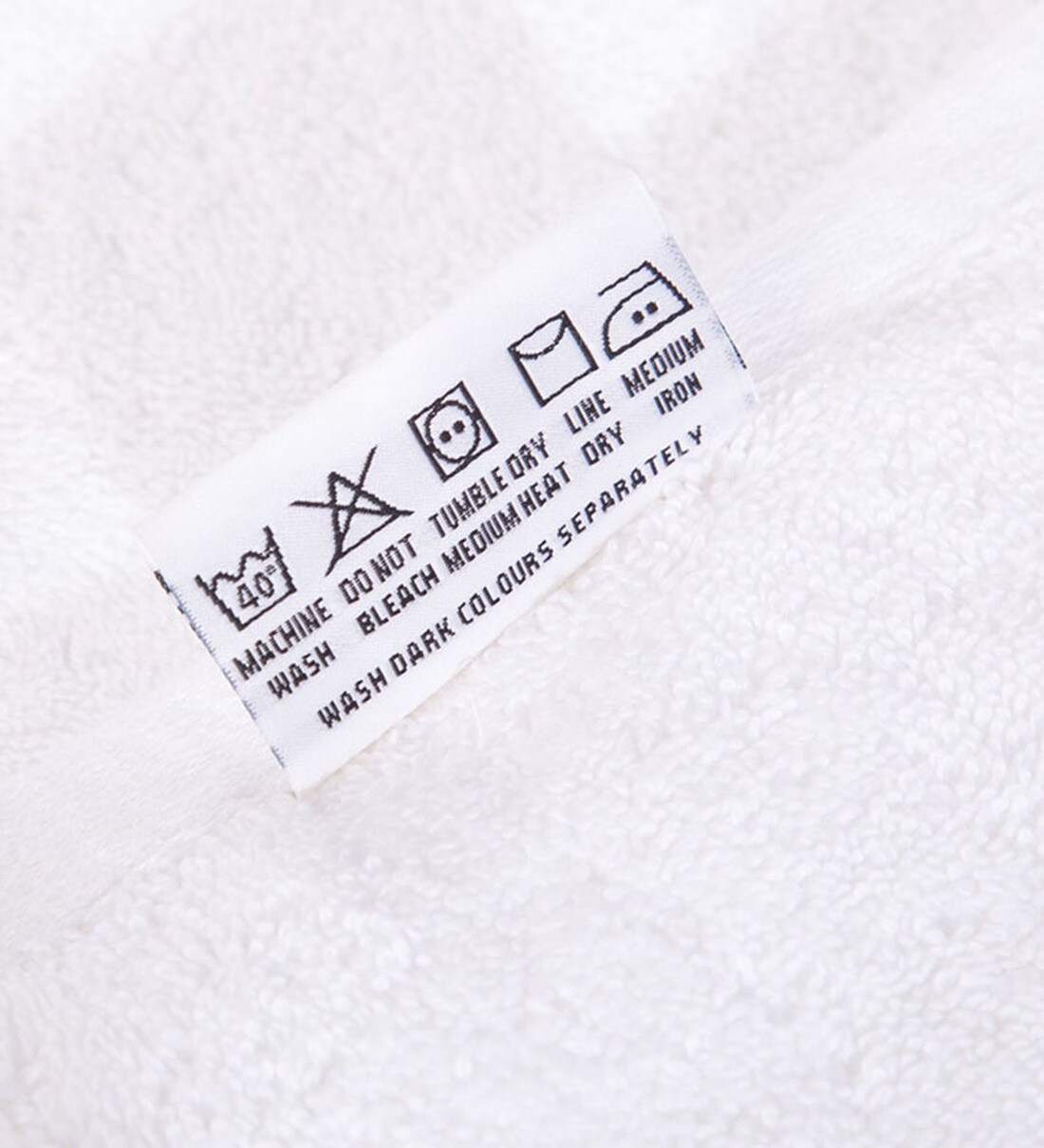 Buy White Cotton 550 GSM Hand Towels (Set Of 2) By Petal Home Online Hand Towels Hand Towels