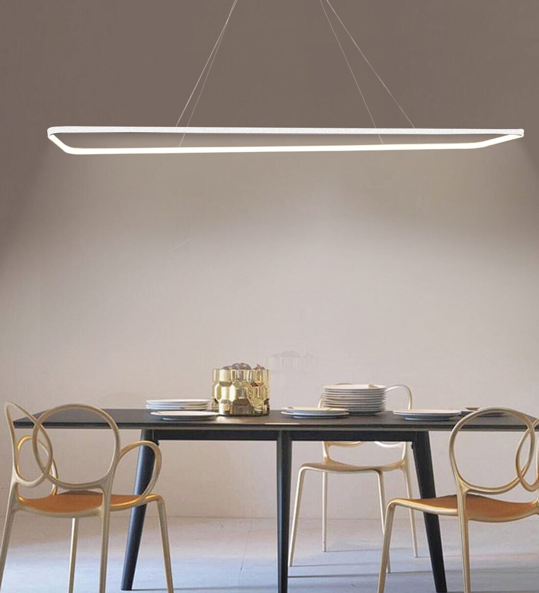 Buy Mountwill White Alumnium & Acyrlic LED Ceiling Lights by Acco LED