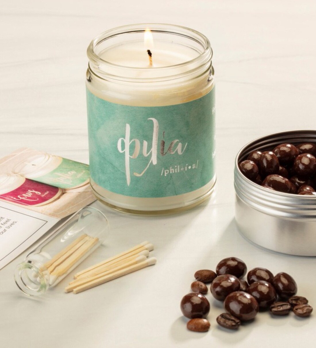 Buy White Glass Grapefruit Aroma Scented Candles by Aromatic Fables at