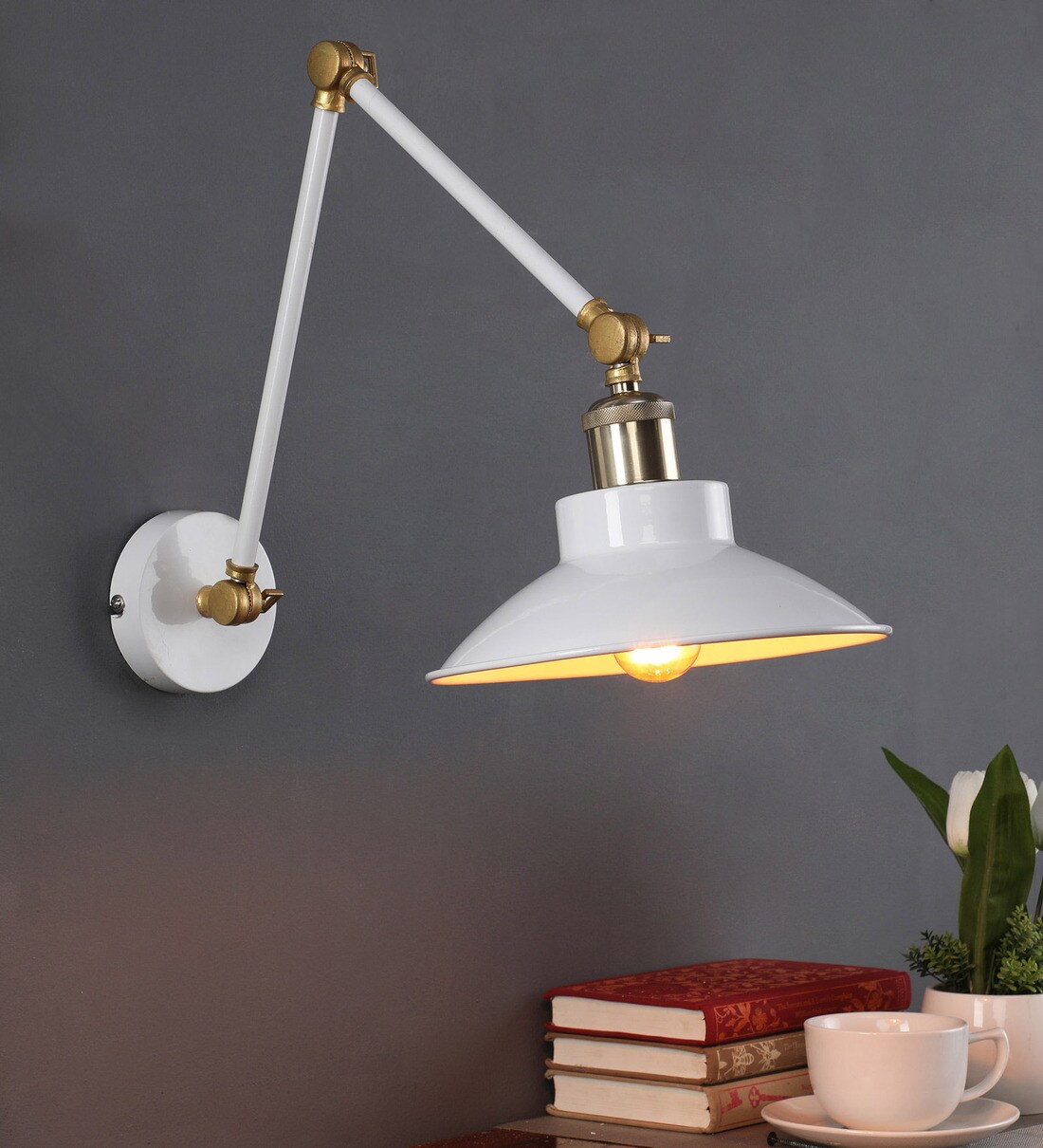 Buy White Metal Wall Sconces by Craftter at 42 OFF by Craftter Pepperfry