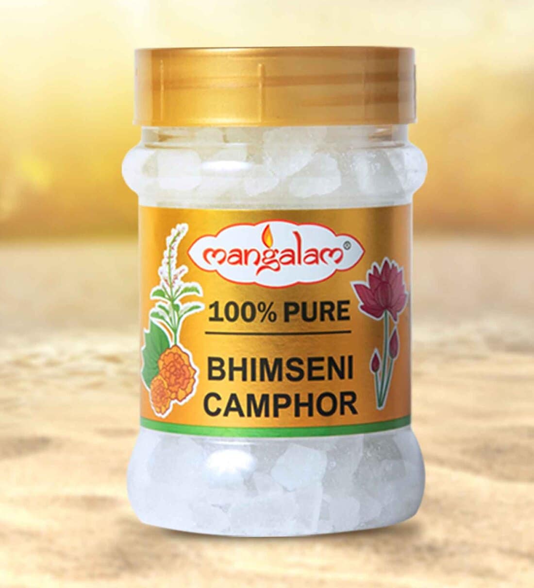 Buy 100 Grams Bhimseni With Kapoor Dani at 24% OFF by Mangalam | Pepperfry