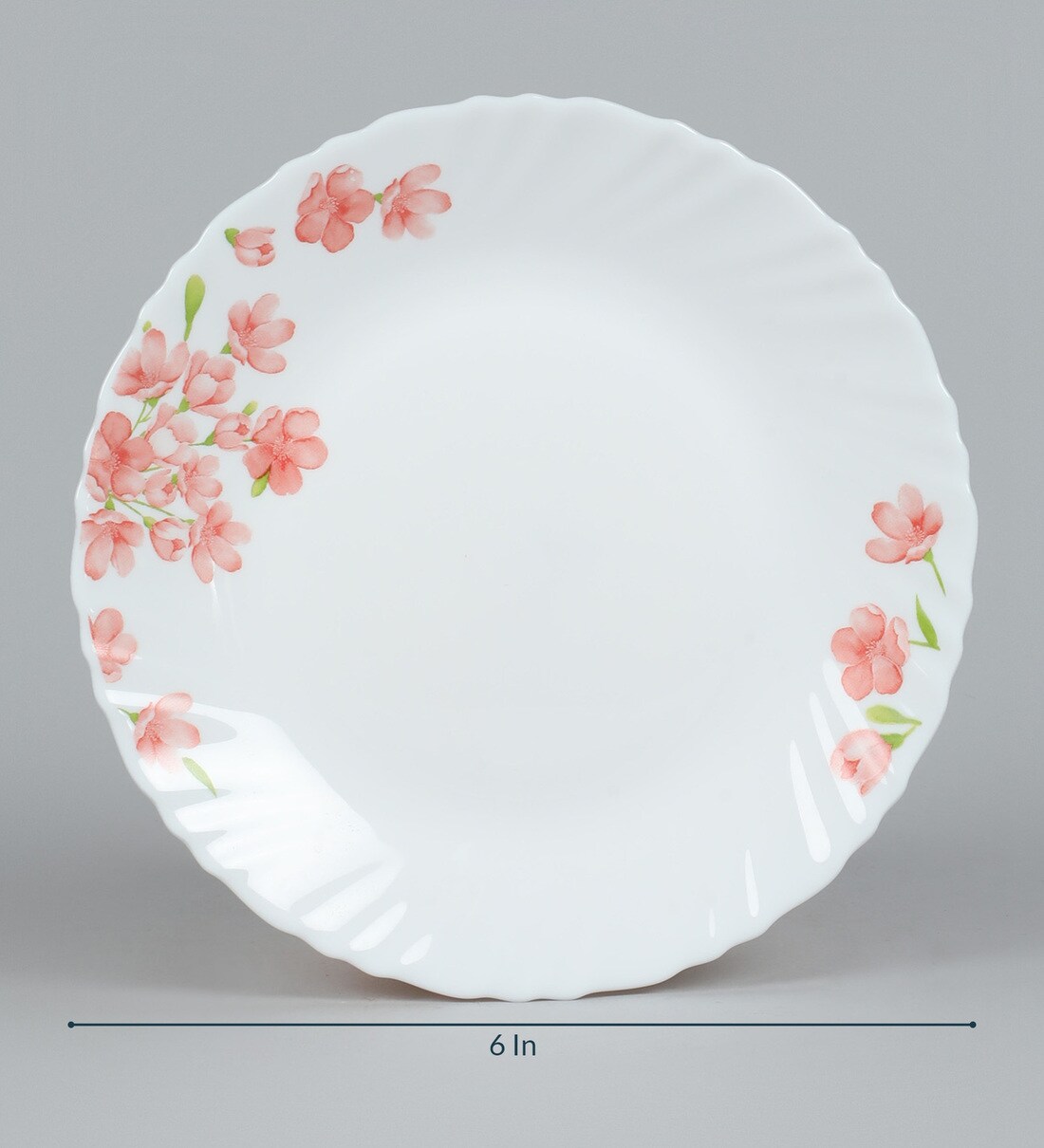 Buy Diva Aster Pink Opalware Dinner Set 27 Pieces By La Opala Online Opalware Dinner Sets